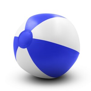 Strandball aus PVC mit individuellem Branding für Ihr Marketing